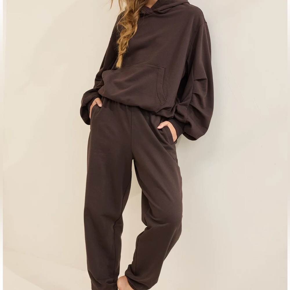 Aerie Jet Setter Hoddie & Jogger Set